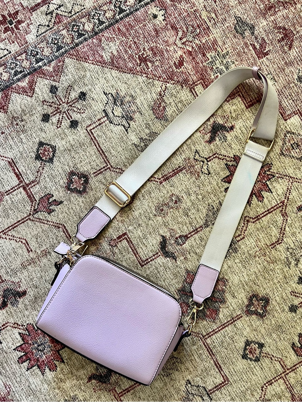 Lilac Cross Body Purse